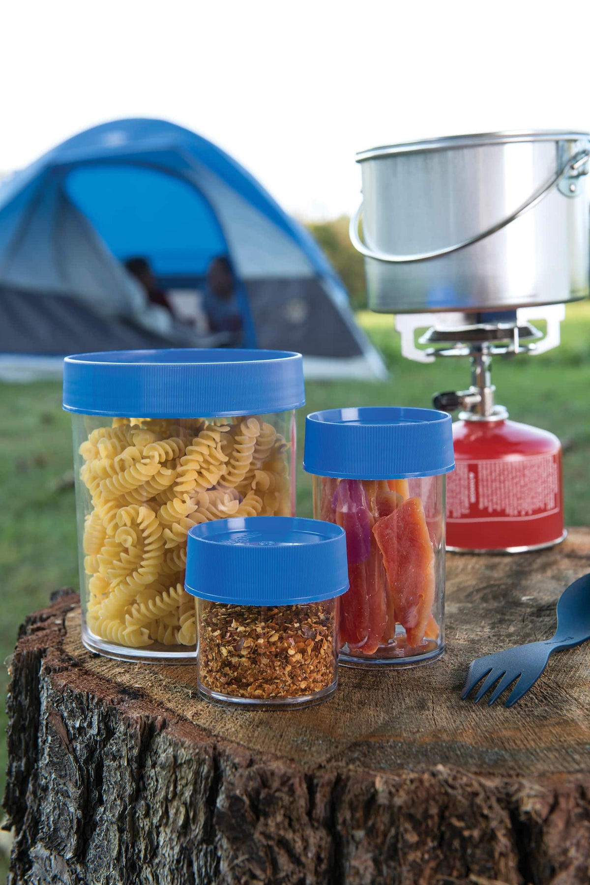 16oz Storage Jar – Blue Lid