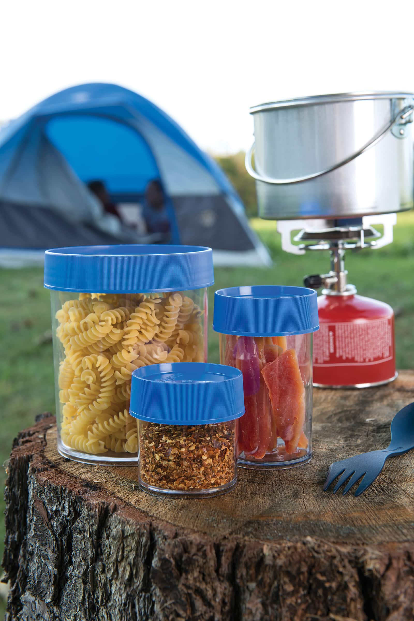 32oz Storage Jar – Blue Lid